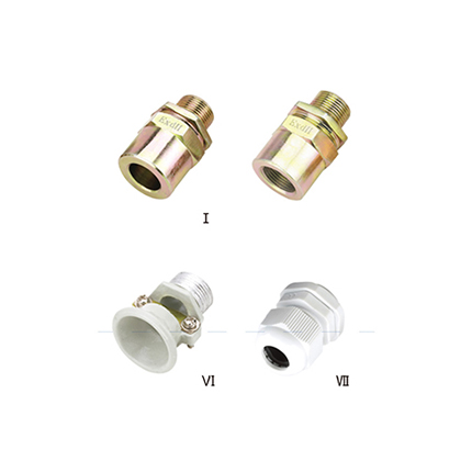 BDM係（xì）列防（fáng）爆電纜夾緊密封接頭( IIC、e、tD)